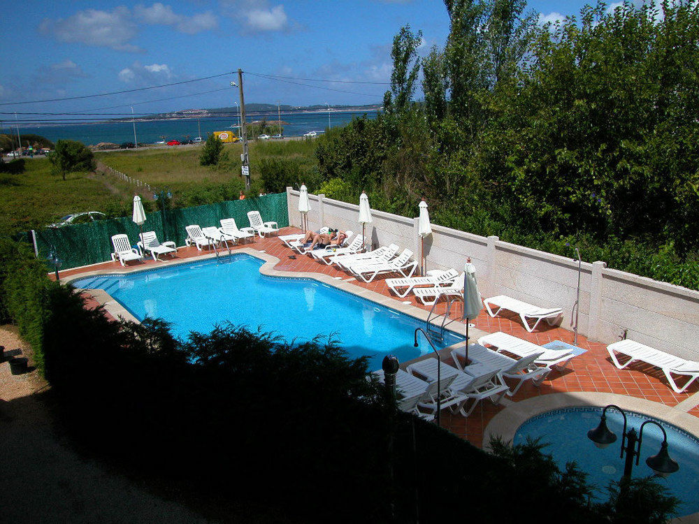 Hotel Pineiro 2 Estrellas Superior Playa de la Lanzada Eksteriør bilde