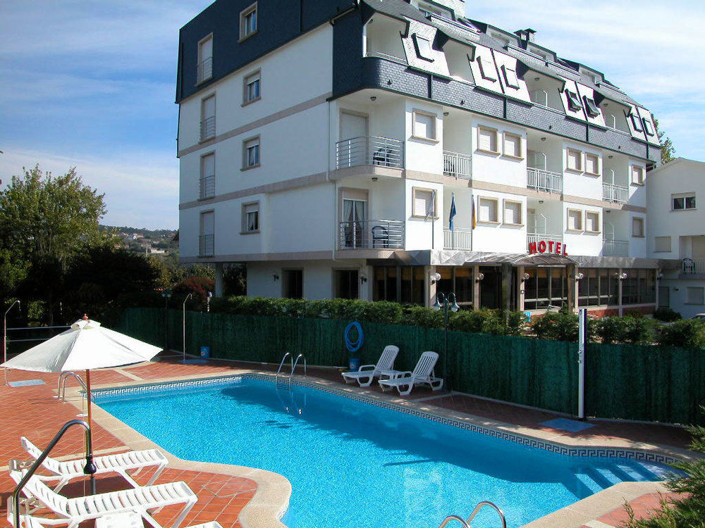 Hotel Pineiro 2 Estrellas Superior Playa de la Lanzada Eksteriør bilde